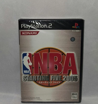 NBA Starting 5 2005 (Sony PlayStation 2, 2004) Brand New Factory Sealed Japanese - Image 1 of 4