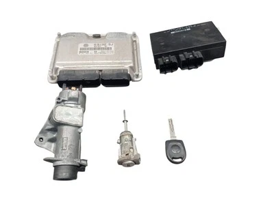Centralina Motore Kit Chiusura Per SEAT LEON (1M1) 1.8 20V 06A906032SJ 1C0959799 - Immagine 1 di 4