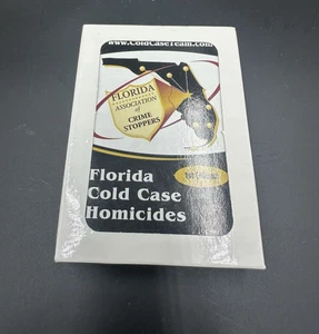 Florida Cold Case Homicides Playing Cards – Crime Stoppers Deck – Rare - Picture 1 of 4