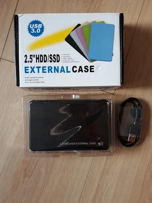 Externe Festlatte 1TB HDD 2,5", USB 3.0/ 2.0, Gehäuse ist neu. - Bild 1 von 2