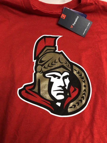 Fanatics Ottawa Senators Short Sleeve  Tshirt Red 🏒 Pageau Cover