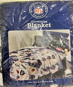 Nueva manta de coordinación vintage con licencia oficial de la NFL - Imagen 1 de 9