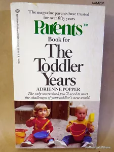As They Grow Parents Book for the Toddler Years by Adrienne Popper 1986 P/B - Imagen 1 de 5