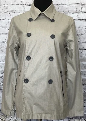 Chaqueta Abrigo Zara Niñas Talla 11-12 Doble Pecho Guisante Chaqueta Lluvia Foto 1 de 4