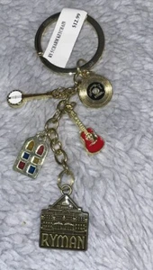 Ryman Auditorium Dangle Charm Key Chain - Picture 1 of 1