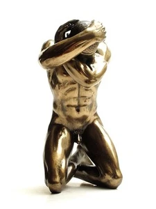 Body Talk Figur Männerakt Skulptur erotischer Akt Mann Erotik - 20196 - Picture 1 of 6