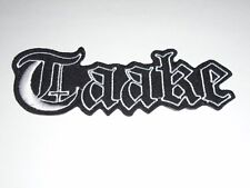 TAAKE BLACK METAL IRON ON EMBROIDERED PATCH