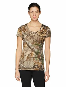 Under Armour UA Womens Threadborne Early Season Camo SS RealTree Size Md  - Picture 1 of 11