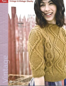 Vintage & Vintage Chunky - Knitting Instruction Booklet - Picture 1 of 7