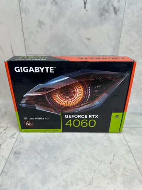 Gigabyte GeForce RTX 4060 8 GB GDDR6 OC GV-N4060OC-8GL low profile graphics  card