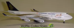 1:400 Dragon Wings Singapore Airlines B 747-400 9V-SMZ 3284 55070 Airplane Model - Foto 1 di 1