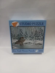 Bits and Pieces Studio Puzzle 1000 PIECES Winter's Wonder New & Sealed  - Picture 1 of 6
