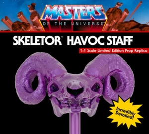 Masters of the Universe Skeletor Havoc Staff 1:1 Scale LTD ED US SELLER* 02MFE03 - Picture 1 of 4