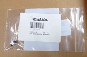 MAKITA Replacement Parts ~ 2635617 ~ P.H. SCREW M4X8, NHP1310 #MK-911106-8 - Picture 1 of 2