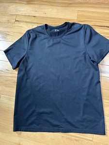 Zella Shirt Herren Large Schwarz Kurzarm Activewear Performance Training Belüftet - Bild 1 von 3