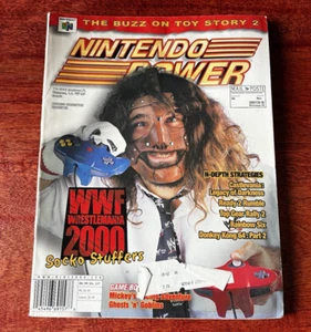 Nintendo Power Vol.127 WWF WRESTLEMANIA 2000 TOY STORY 2 Poster Pokémon Comic - Imagen 1 de 7