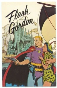 FLASH GORDON 1967 SciFi Postcard - RESPONSE to LETTERS - KING COMICS - Picture 1 of 2