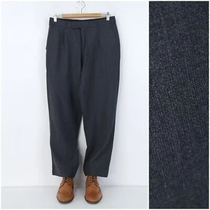 Mens Trousers 30 Waist 28 Leg NEXT Dress Suit Office Grey Wool Pants Slacks - Picture 1 of 13