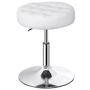 360° Swivel Makeup Ottoman Stool Height Adjustable Stool for Vanity Living Room - Picture 1 of 18