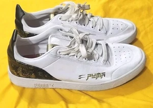 Puma Ralph Sampson Low 368633-01 White Casual Shoes Sneakers Size 9.5 - Picture 1 of 9