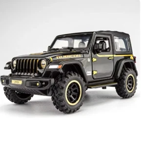 Jeep Wrangler Rubicon Off-Road Alloy Model Car Toy Diecast 1/32 Scale - Picture 1 of 5