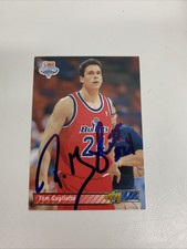 1992-93 Upper Deck NBA Tom Gugliotta RC #14 Washington Bullets Signed No COA