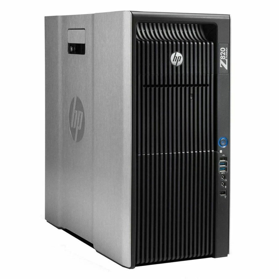 HP Z820 Workstation 2x E5-2687W 16C 3.1GHz 64GB 500GB SSD 1TB HDD Quadro K4000 - Image 1 of 3