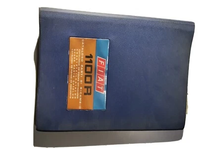 Catalogo Parti Di Ricambio Originali Fiat 1100R - Immagine 1 di 4