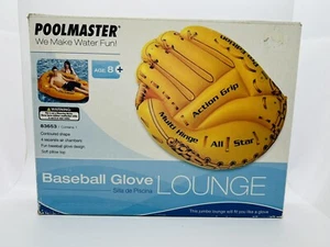 Guante de béisbol Jumbo inflable piscina tumbona flotante de agua 74x62 pulgadas - Imagen 1 de 10