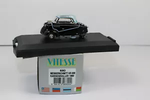mx714, Vitesse Messerschmitt KR 200 Kabinenroller 1958 , schwarz / grau TOP OVP - Bild 1 von 10