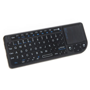 RII Handheld 2.4 G Tastatur Touchpad Maus für PC TV Schwarz