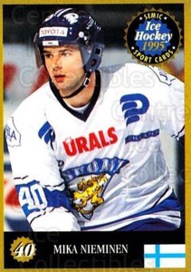 1995 Finnish Semic World Championships #40 Mika Nieminen