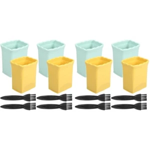 2 Sets Handlicher Allesschneider Bananenschneider Ausstechform Obst - Bild 1 von 12