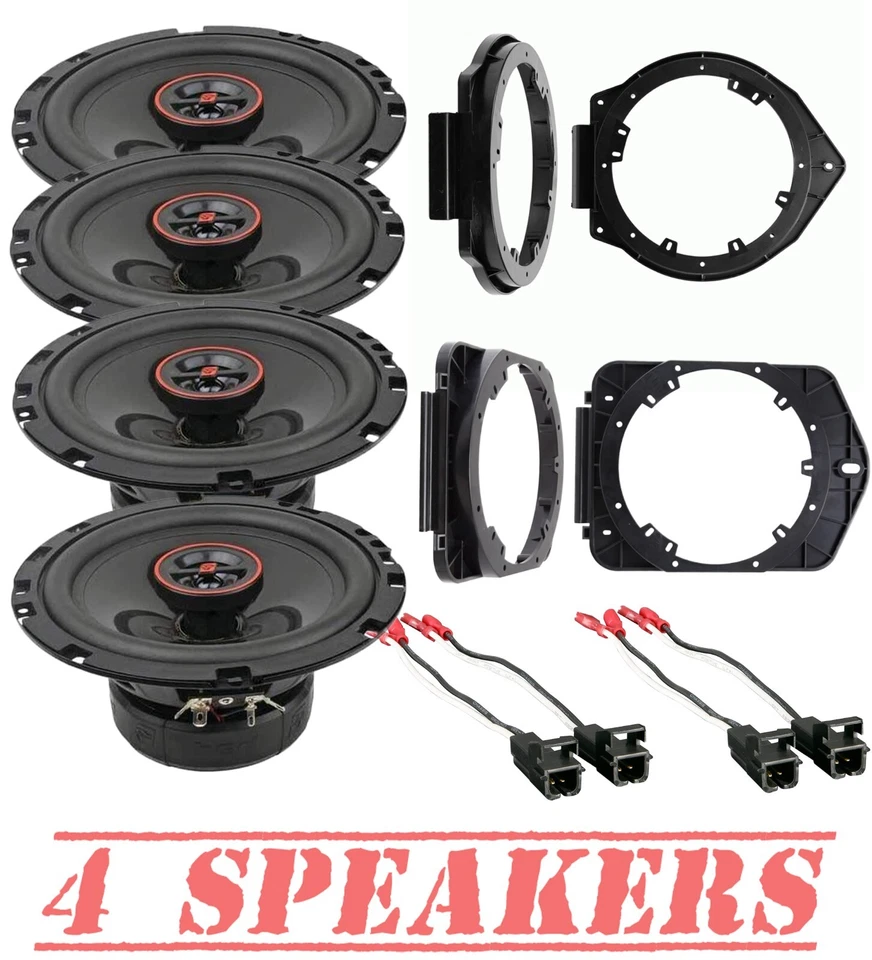 Altavoces de puerta bidireccional Cerwin Vega 640W 6,5" para Silverado 2007-2013 cabina extendida Foto 1 de 4