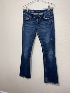 See Thru Soul Damen Jeans Gr. 27 Most Wanted Vintage Distressed - Bild 1 von 8