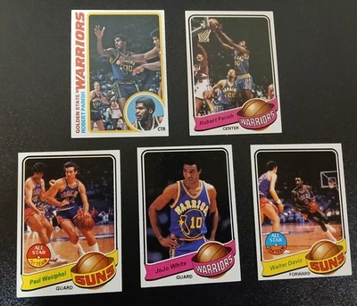 25 Vintage Basketball Cards, HOFERS: Parish, Davis, Haywood, White & Westphal - Image 1 of 4