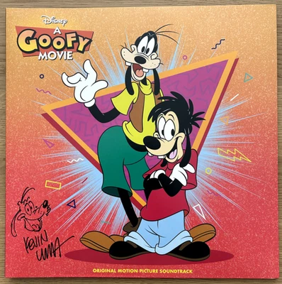 A GOOFY MOVIE Double LP w/ ORIGINAL ART + SIGNED BY DIRECTOR + Bonus POWER LIMES - Image 1 of 4