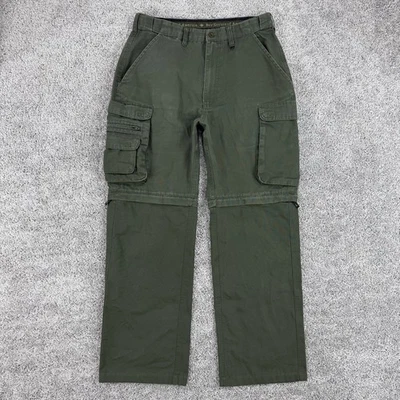 Boy Scouts Of America Pants Mens Classic 32 Green Convertible Switchback Uniform - Image 1 of 4