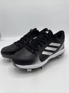 ADIDAS Mujer Pure Hustle 2 Softbol Negro Gris Metal Botines Zapatos Talla 7 NUEVO - Imagen 1 de 10