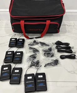 Vocopro Wireless Bodypack UHF UDH Transmitter w/ Body Mics & Bag - Picture 1 of 13
