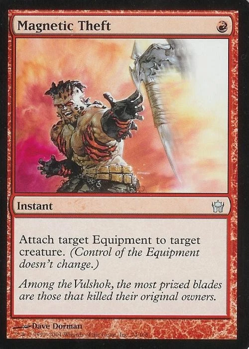 Magnetic Theft -Foil Light Play MTG Fifth Dawn - Image 1 of 1