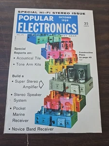 vintage popular electronics magazine / 1959 October - Picture 1 of 3