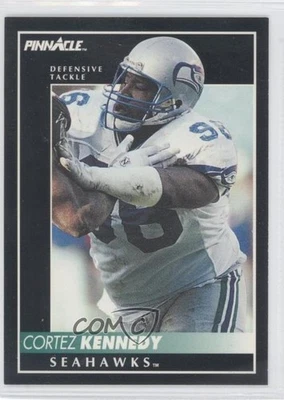 1992 Pinnacle Cortez Kennedy #107 HOF - Image 1 of 2