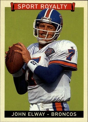 2008 Upper Deck Goudey #295 John Elway SR SP Sports Royalty Short Print - NM-MT - Image 1 of 2