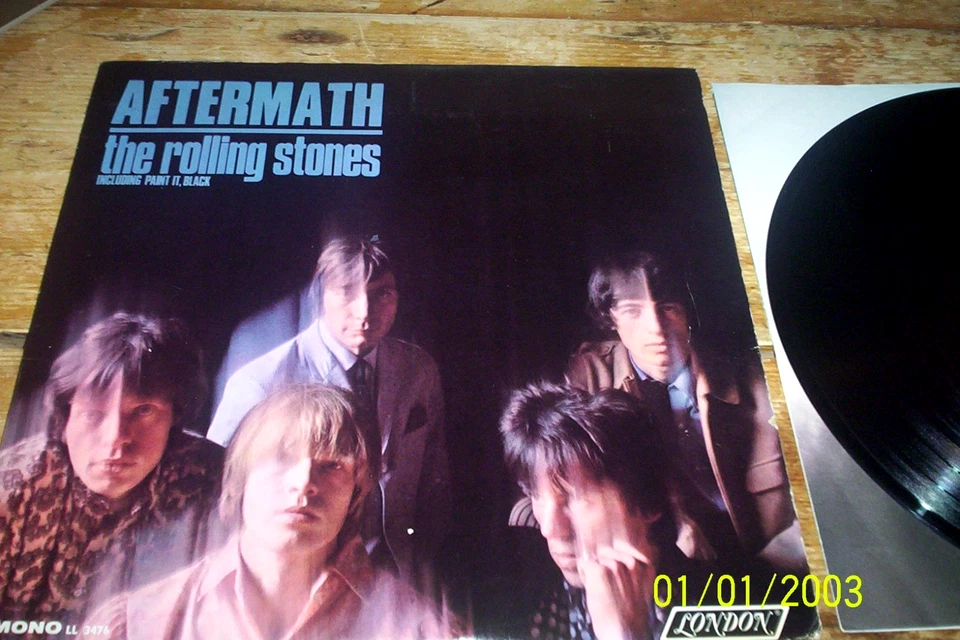 THE ROLLING STONES ( AFTERMATH ) ORIG 1966 LONDON Records MONO vinyl LP VG+ - Image 1 of 1
