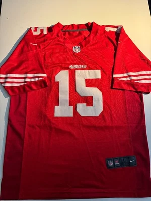 Nike NFL San Francisco 49’ers Michael Crabtree #15 Hombre’s L Camiseta de Fútbol Roja Foto 1 de 4