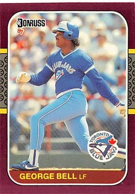 1987 Donruss Opening Day #39 George Bell - Image 1 of 2