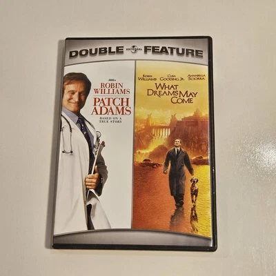 Patch Adams & What Dreams May Come Double Feature DVD Robin Williams - Image 1 of 4