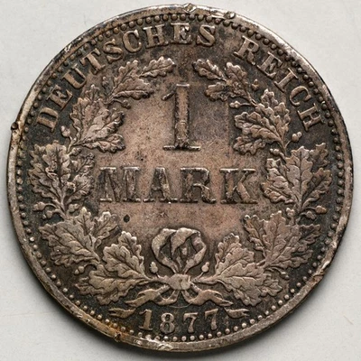 1877-A Germany 1 Mark - Image 1 of 2
