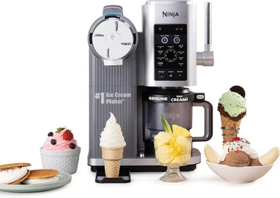 Ninja CREAMi Swirl NC701 13-in-1 Ice Cream & Soft Serve Maker, 2×16oz Pints - Image 1 of 4